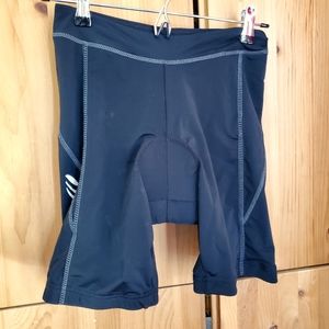 Crivit Women's Black Padded Cycling Shorts size Small